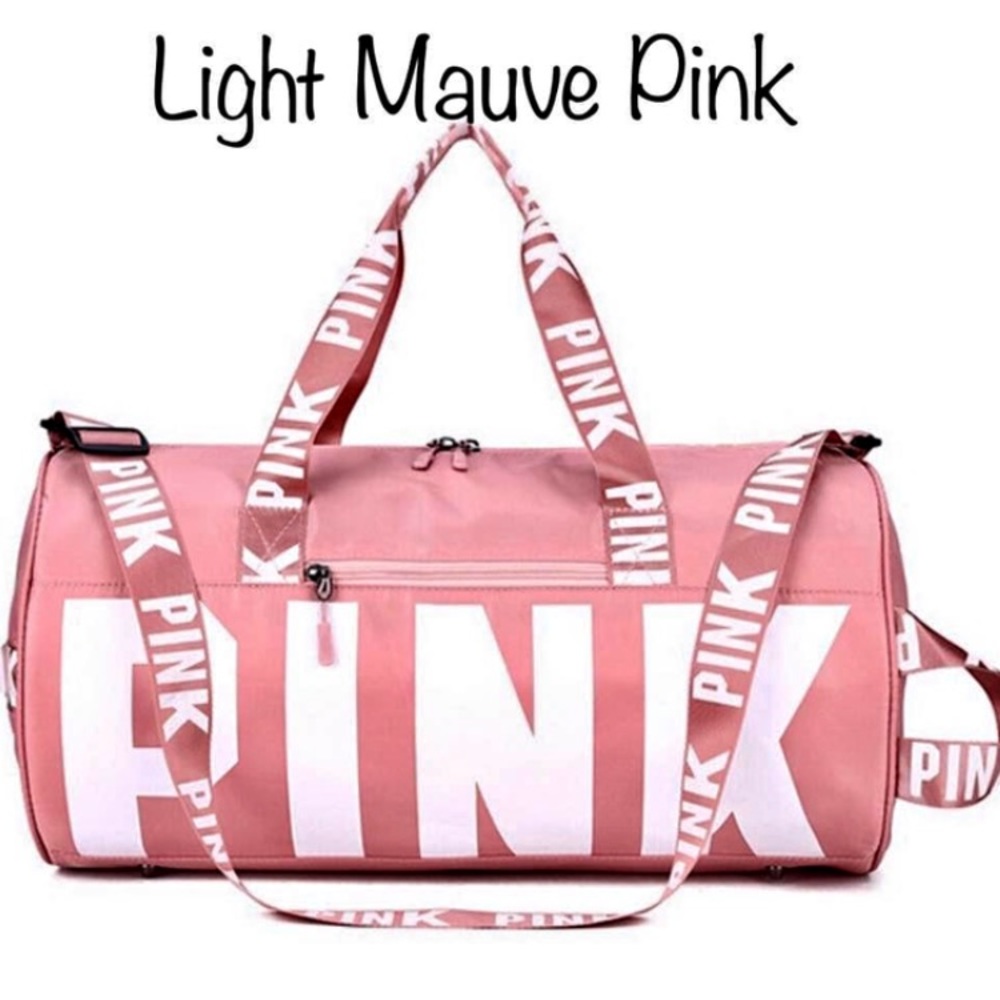 Victora secret pink duffel bag